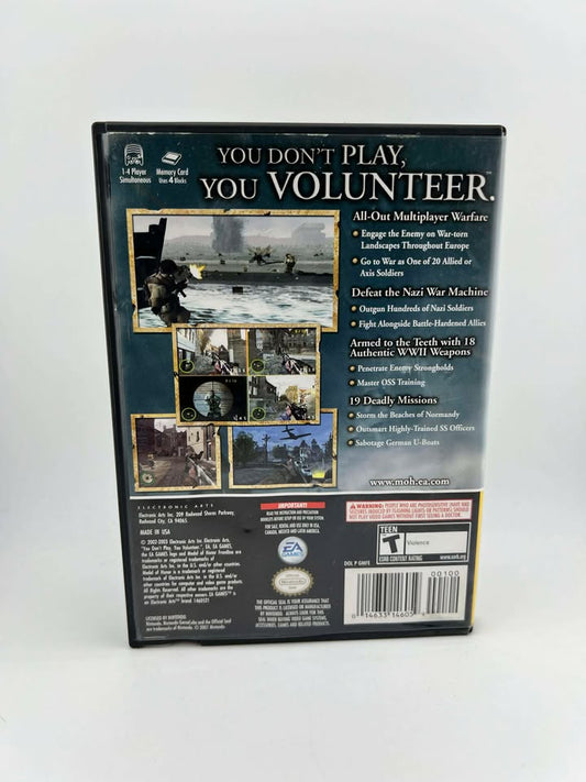 Medal Of Honor Frontline Player's Choice Nintendo Gamecube Ngc