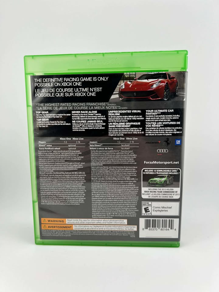 FORZA MOTORSPORT 5 XBOX ONE