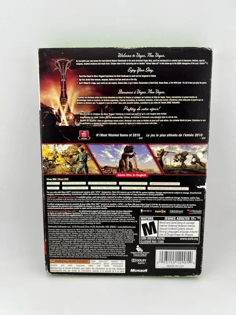 Fallout: New Vegas Xbox 360 X360