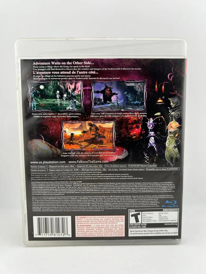 Folklore Playstation 3 PS3