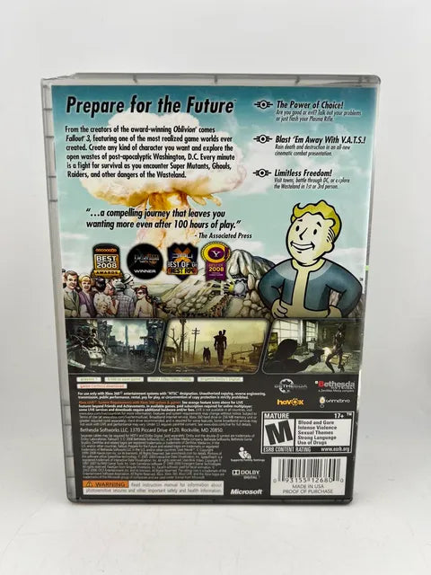 Fallout 3 Platinum Hits Xbox 360 X360