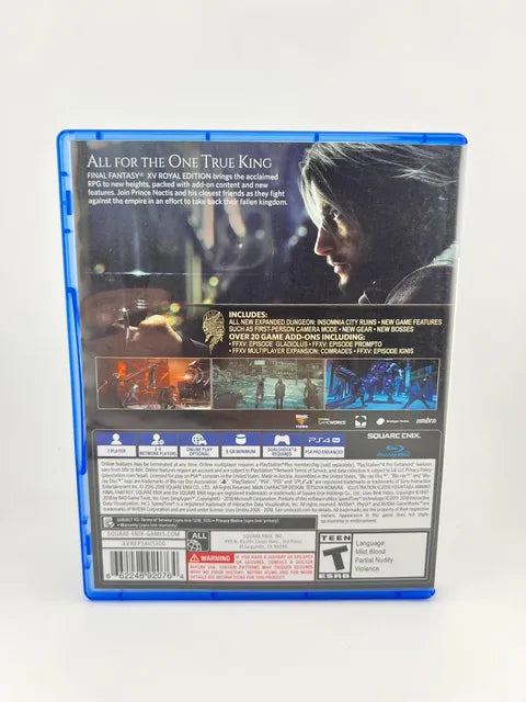 Final Fantasy XV 15 Royal Edition Playstation 4 PS4