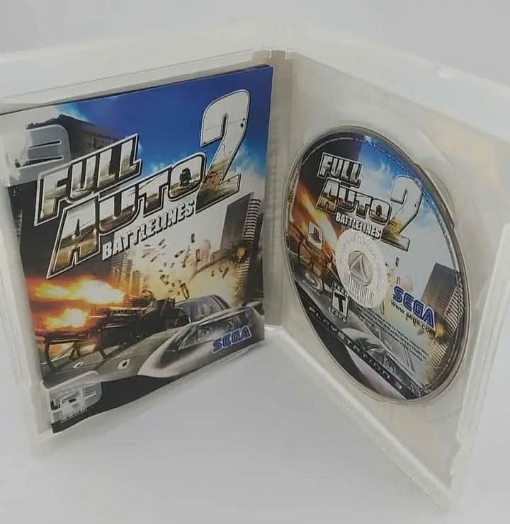 Full Auto 2 Battlelines Playstation 3 PS3 SEGA