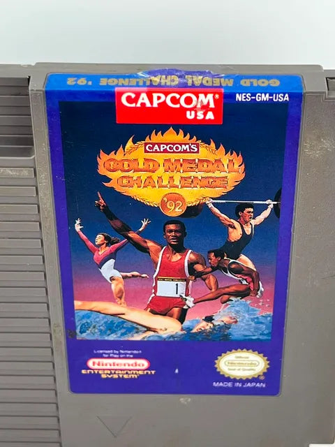 Capcom's Gold Medal Challenge 92 Nintendo Nes