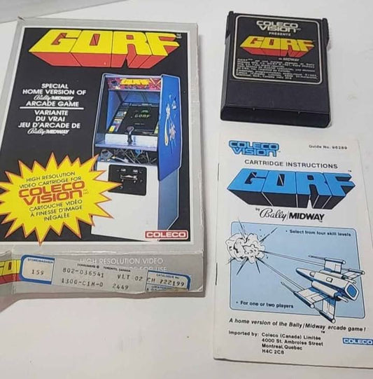 Gorf En boite Colecovision CV midway
