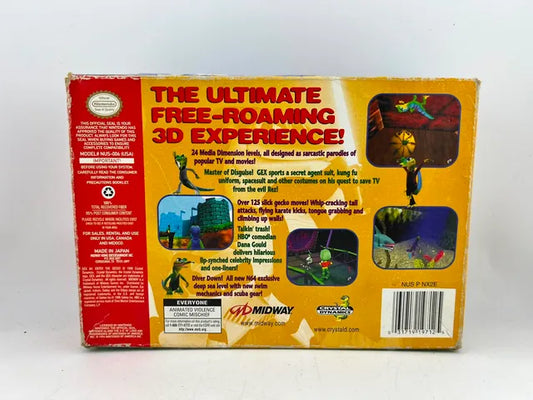 Gex 64: Enter the Gecko Nintendo 64 N64