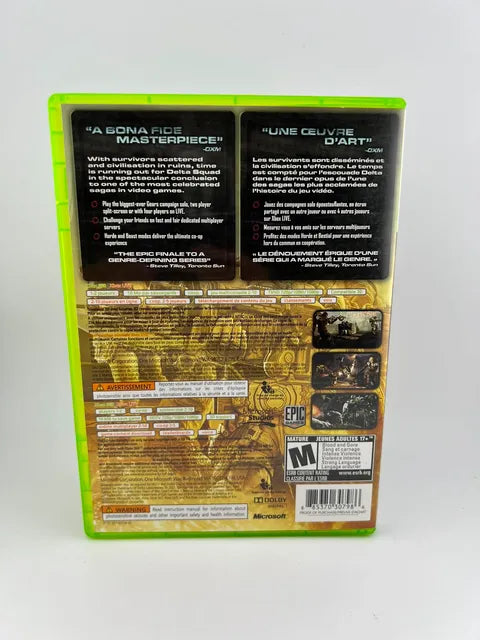 Gears of War 3 Xbox 360 X360