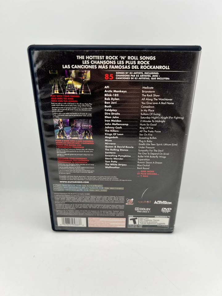 Guitar Hero 5 Playstation 2 PS2