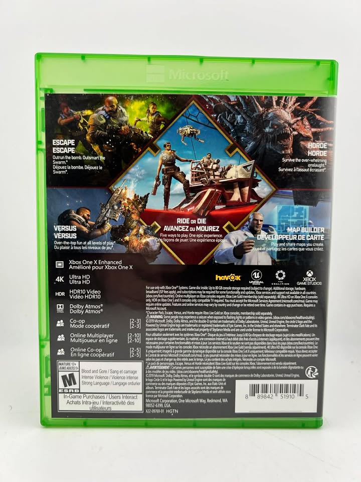 Gears 5 Xbox One Xone