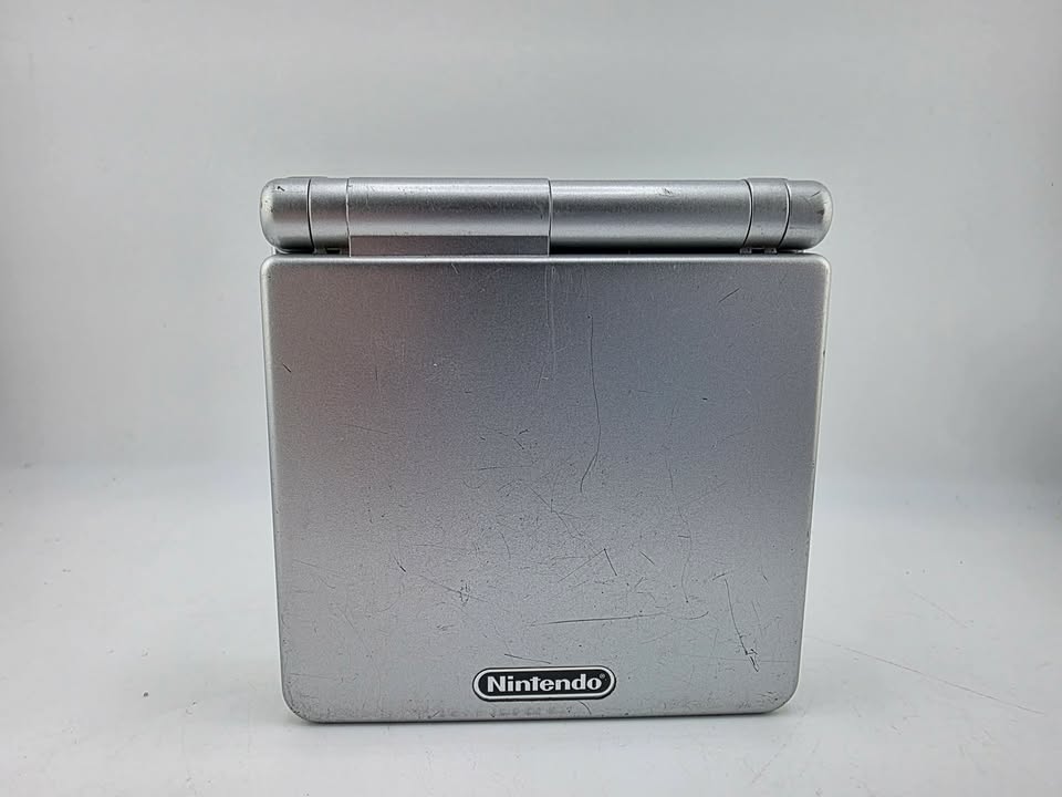 Console Nintendo Gameboy Advance Gba Sp Argent Model Ags-001 En Boite