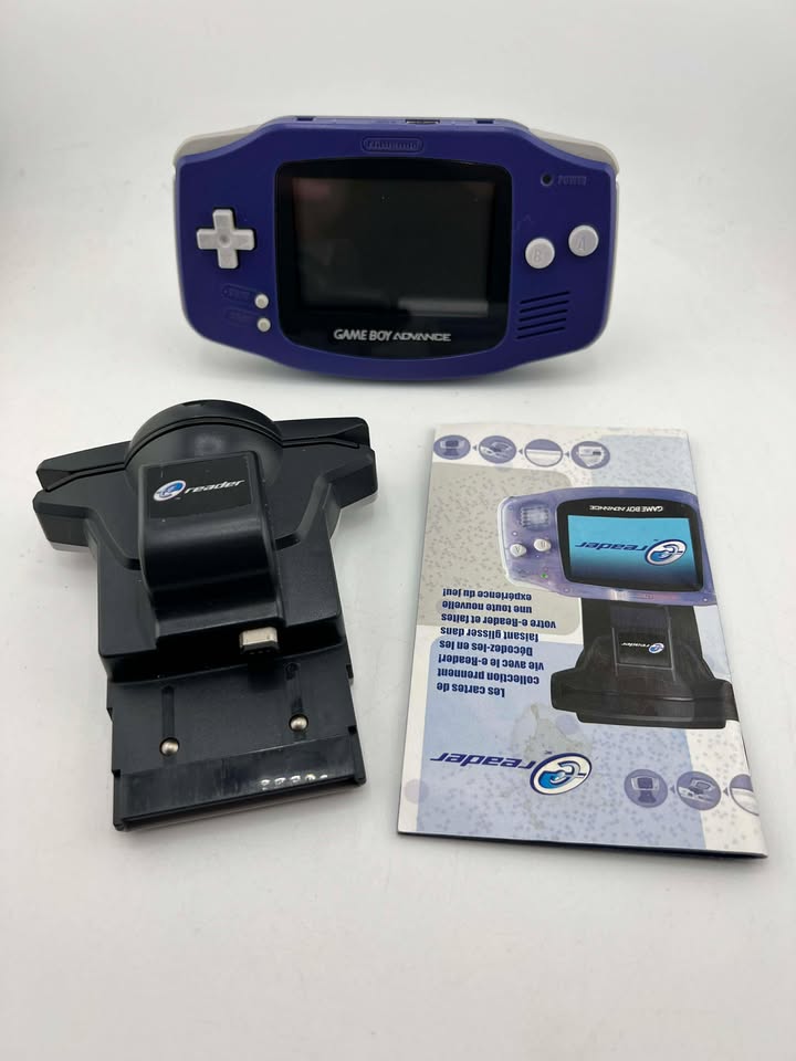 Console Game boy Advance Indigo & E-Reader Bundle GBA