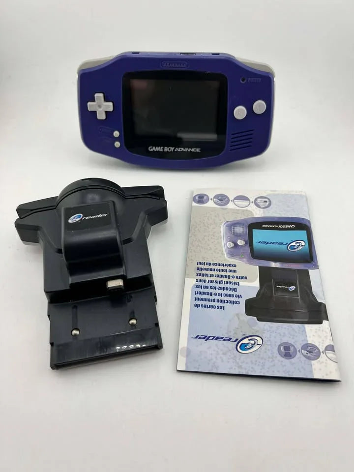 Console Game boy Advance Indigo & E-Reader Bundle GBA