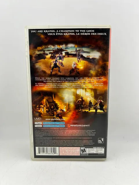 God of War Chains of Olympus Greatest Hits Playstation Portable PSP