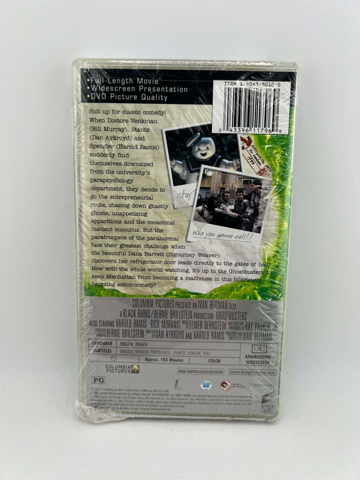 Ghostbusters UMD Video PlayStation Portable PSP