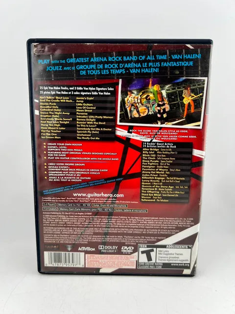 Guitar Hero: Van Halen Playstation 2 PS2