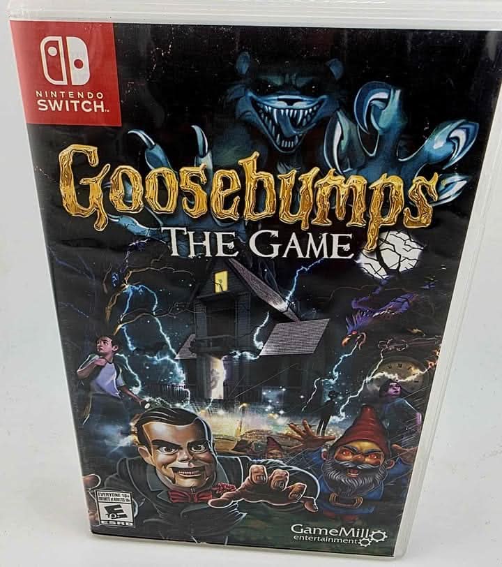 Goosebumps The Game Nintendo Switch jeux video game-x