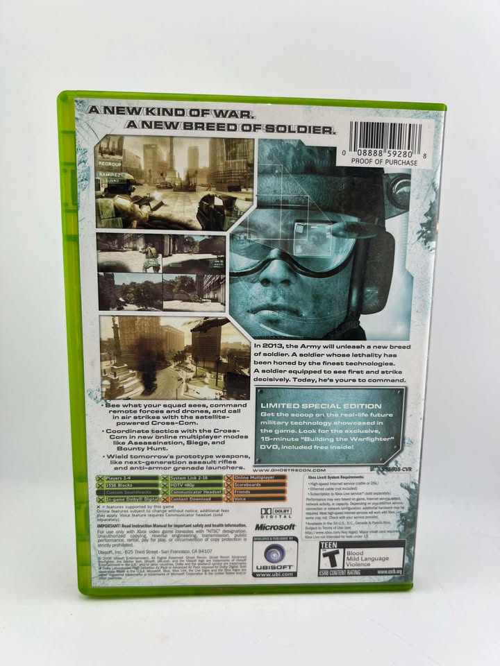 Tom Clancy's Ghost Recon Advanced Warfighter Limited Edition Xbox