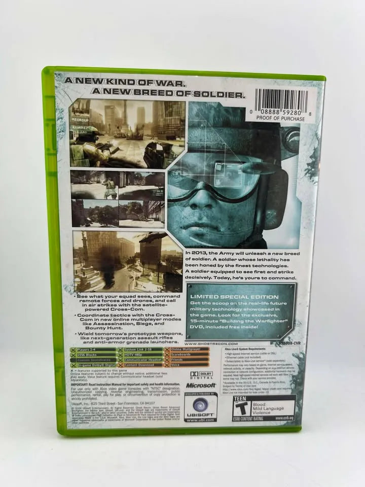 Tom Clancy's Ghost Recon Advanced Warfighter Limited Edition Xbox