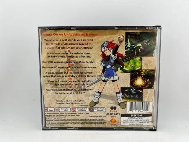 Grandia Playstation PS1
