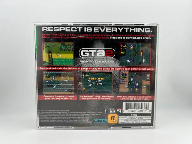 Grand Theft Auto 2 Greatest Hits Playstation PS1