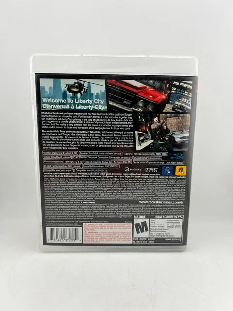 Grand Theft Auto IV 4 Playstation 3 PS3