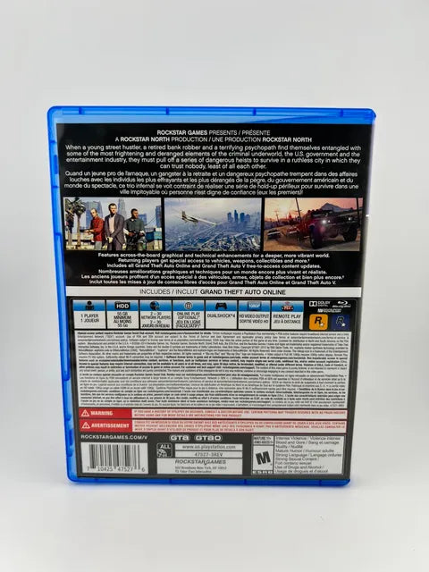 Grand Theft Auto V 5 Playstation 4 PS4