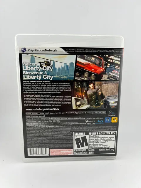 Grand Theft Auto IV 4 Greatest Hits Playstation 3 PS3