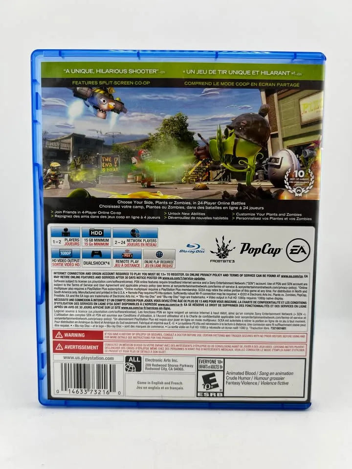Plants vs. Zombies: Garden Warfare Playstation 4 PS4