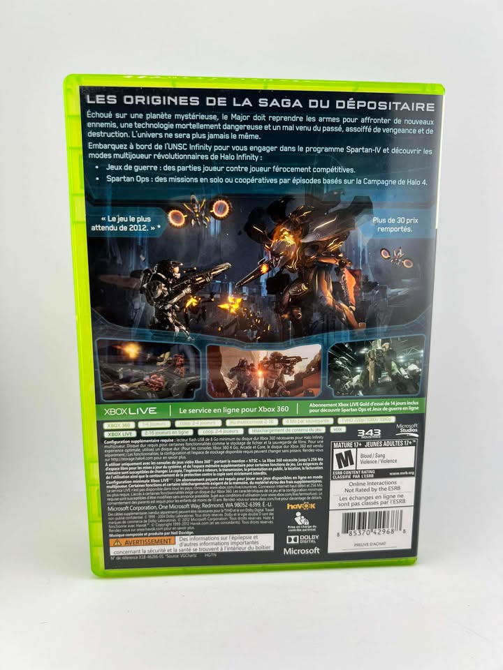 Halo 4 Version Française Xbox 360 X360