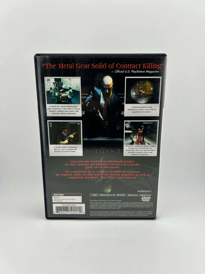 Hitman 2 Playstation 2 PS2