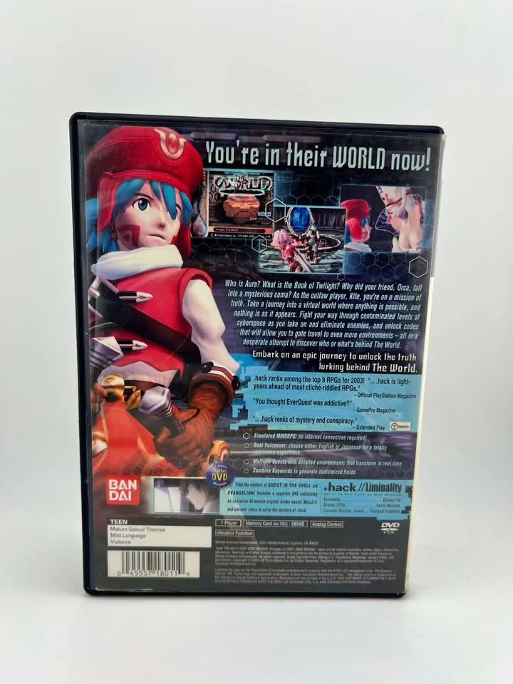 .Hack Infection Playstation 2 PS2