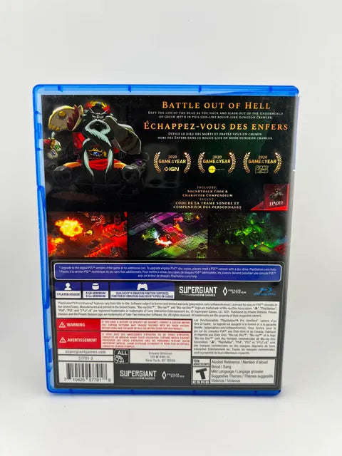 Hades Playstation 4 PS4