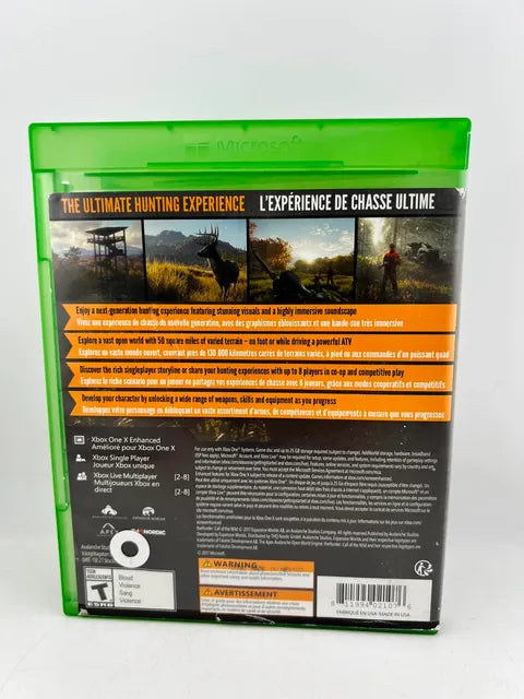 The Hunter: Call of the Wild Xbox One XONE