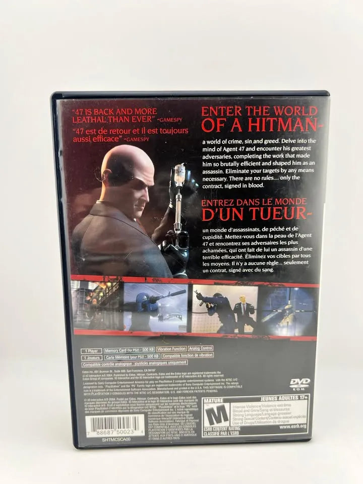 Hitman Contracts Playstation 2 PS2