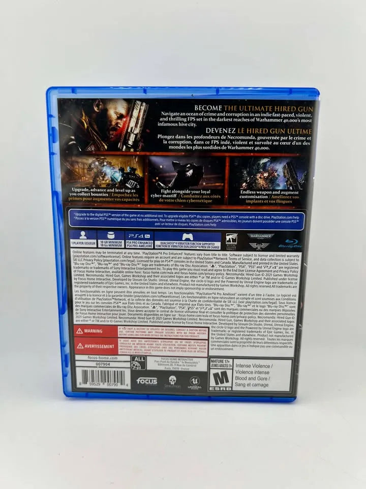 Necromunda: Hired Gun Playstation 4 PS4