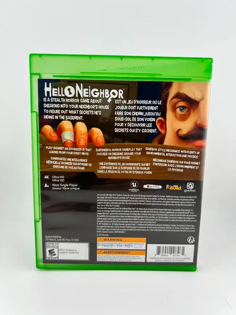 Hello Neighbor Xbox One XONE