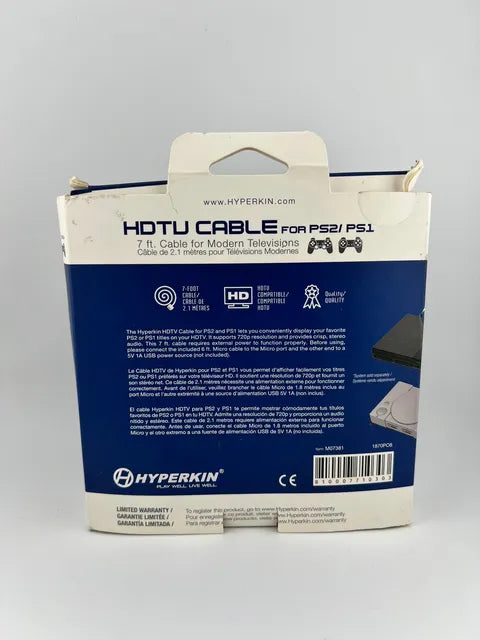 Fil Convertisseur HDMI Hyperkin HDTV Cable PS1 PS2
