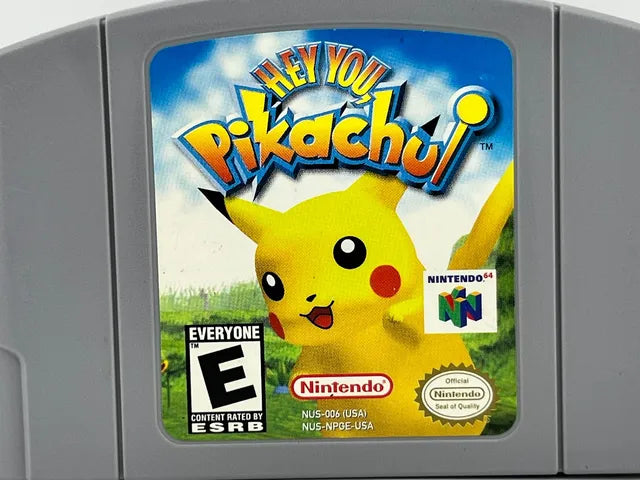 Hey You Pikachu Nintendo 64 N64