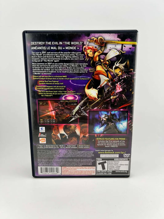 .hack GU Reminisce Playstation 2 PS2