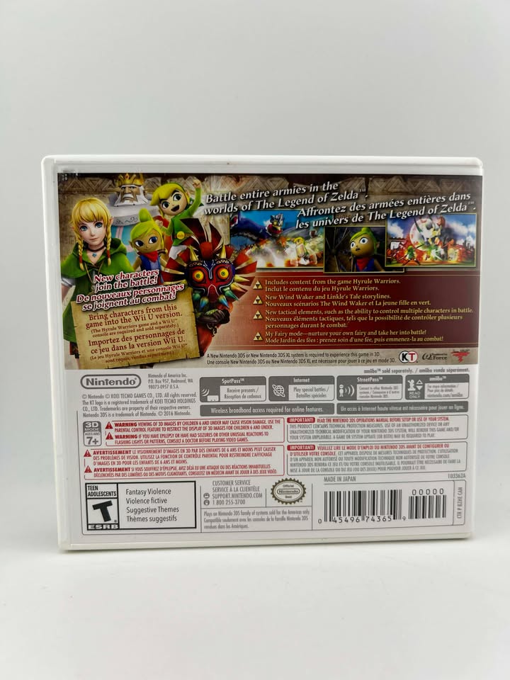 Hyrule Warriors Legends Nintendo 3DS