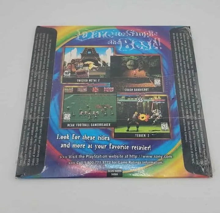Interactive CD Sampler Disk Volume 3 Playstation PS1 sony