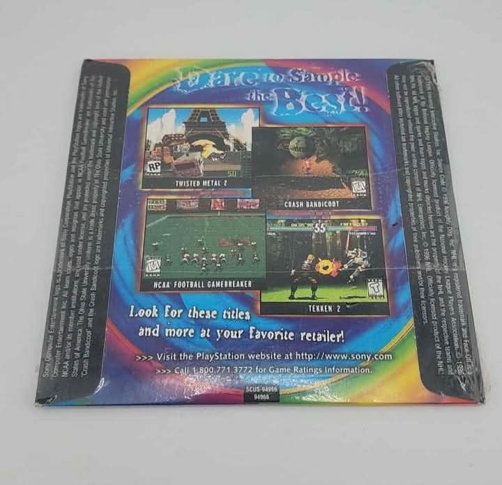 Interactive CD Sampler Disk Volume 3 Playstation PS1 sony