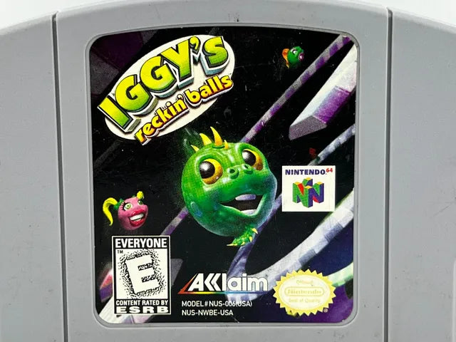 Iggy's Reckin' Balls Nintendo 64