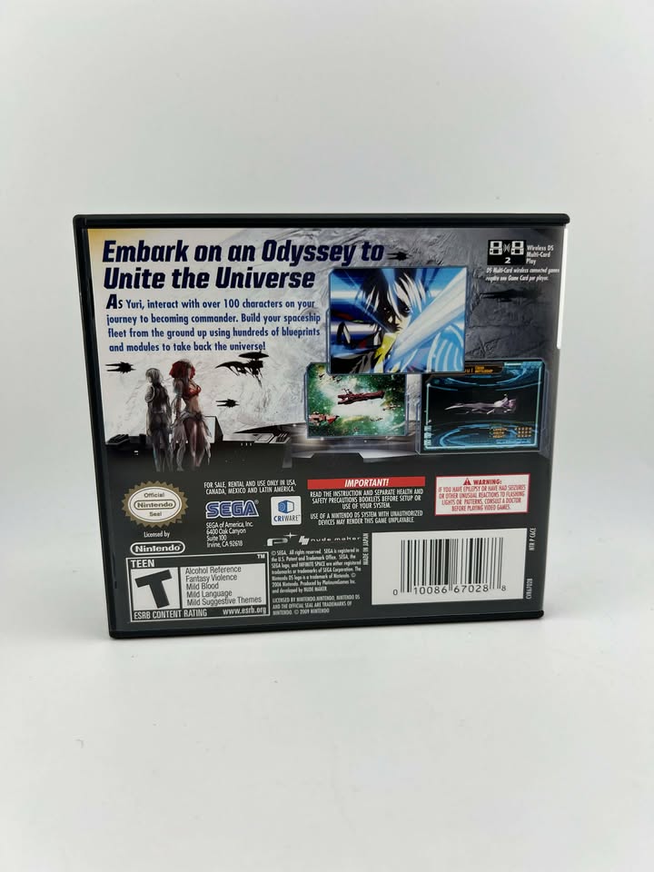 Infinite Space Nintendo DS