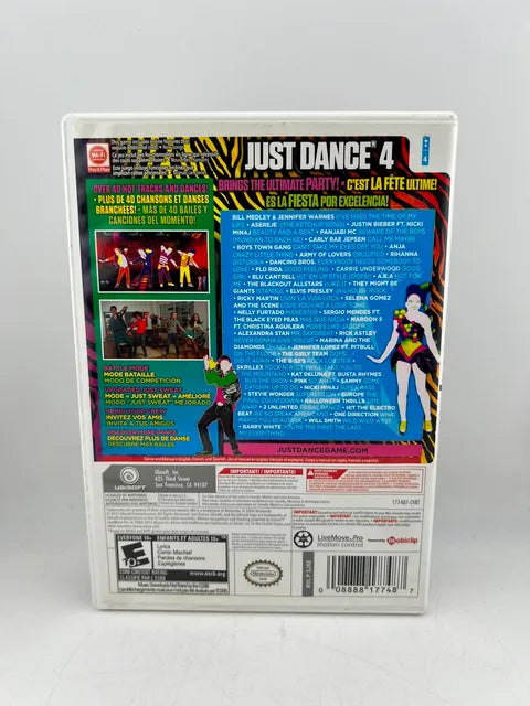 Just Dance 4 Nintendo Wii