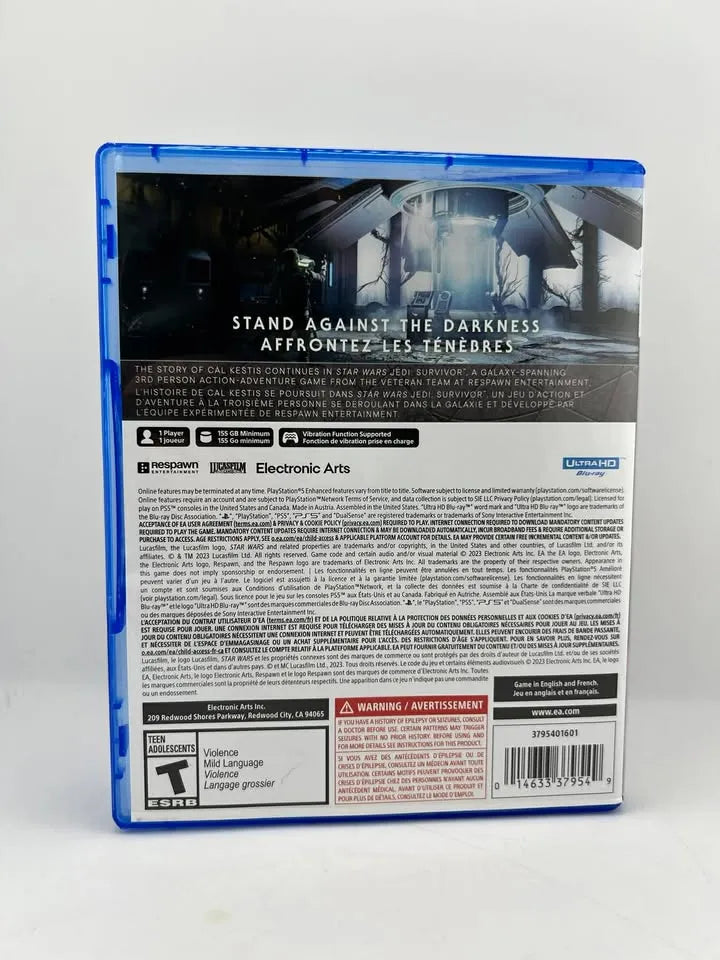 Star Wars Jedi: Survivor Playstation 5 PS5