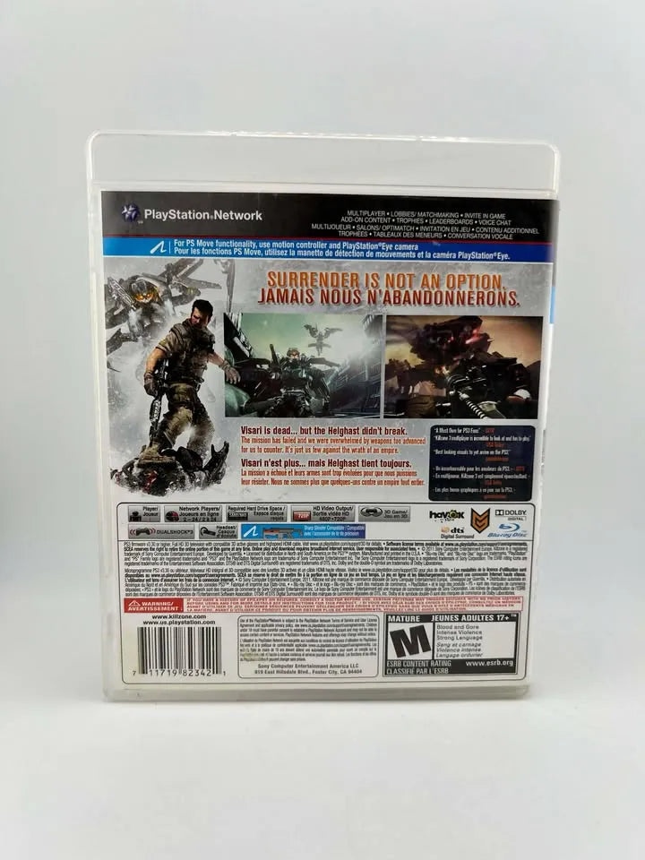 Killzone 3 PlayStation 3 PS3