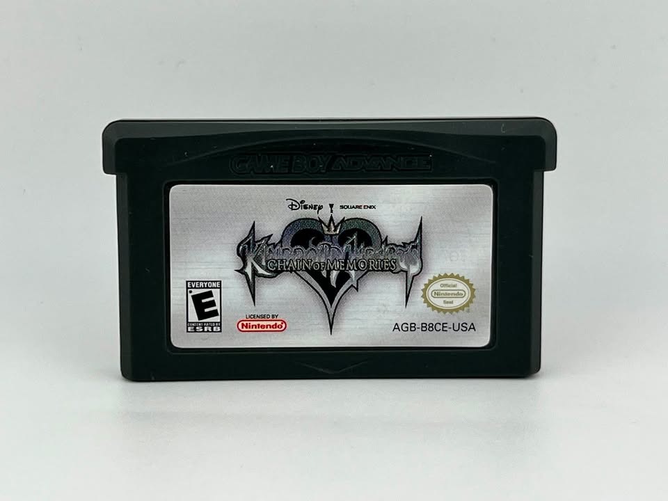 Kingdom Hearts Chain of Memories Game Boy Advance GBA