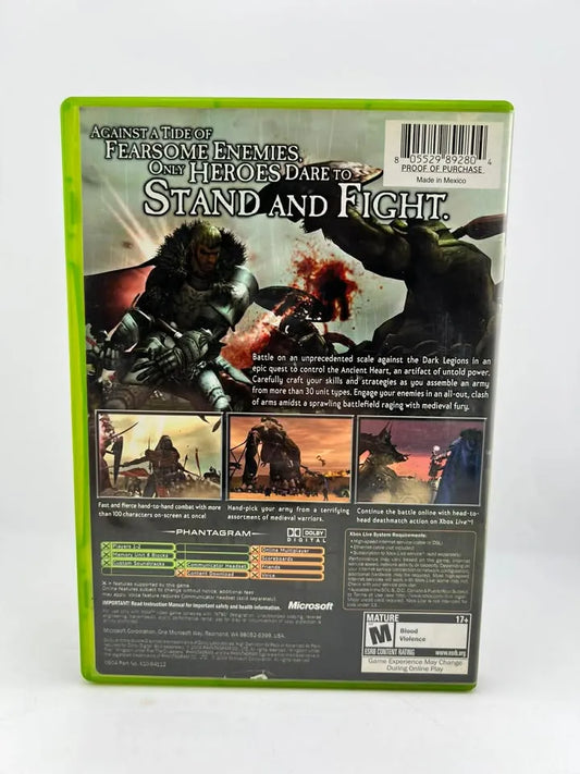 Kingdom Under Fire The Crusaders Xbox