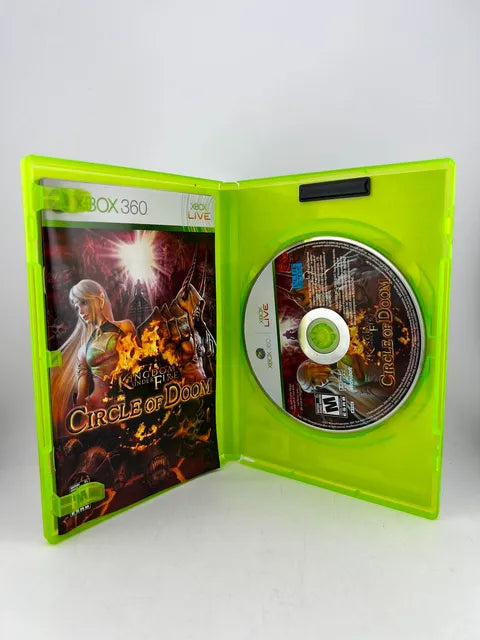 Kingdom Under Fire Circle Of Doom Xbox 360 X360
